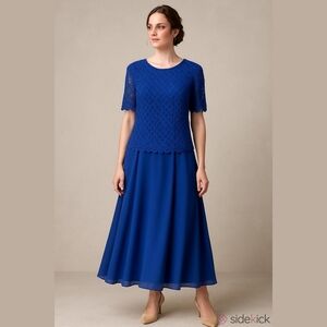 Aspeed Vintage Royal Blue Dress